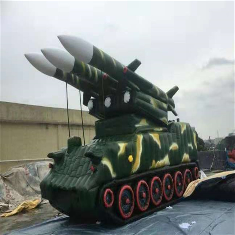 王五镇新型充气导弹发射车